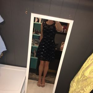 Lacy sparkly dress